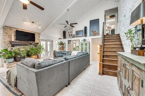 Living Room | 1st Floor | Central A/C & Heating
