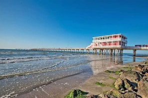 Go for a stroll at the nearby Galveston Pier, 30 minute drive