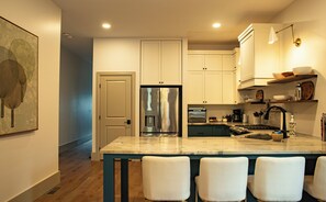 First Floor | Full- Amenity Kitchen
