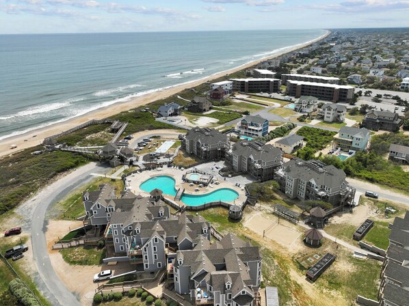 Aerial View of Barrier Island Station