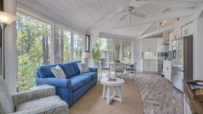 Bright and airy living space