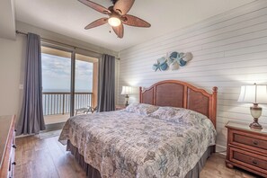 Gulf front master bedroom
