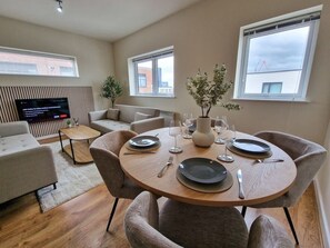 Perfect for dining and relaxing at the end of long day in the city 