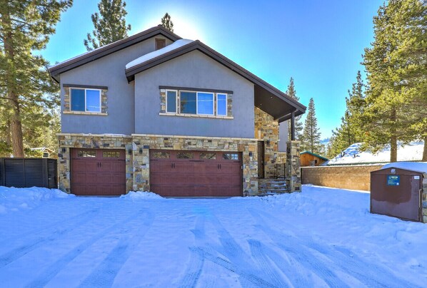 Front Exterior in Winter