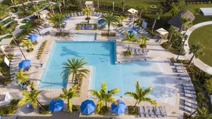 Outdoor pool to enjoy.