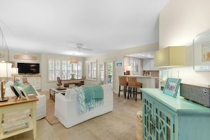 Spacious and open