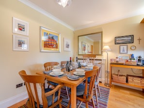 Dining Area | Bamburgh Cottage, Beadnell
