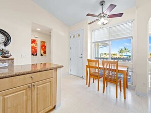kitchen and main door
