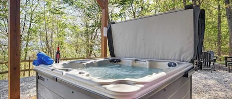 屋外スパ浴槽