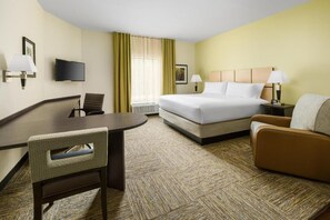 Unit with 1 King bed