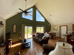 Living room with Smart TV