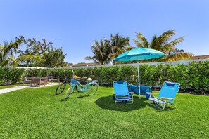 Free Bikes and Beach Chairs