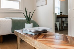 Detail shot of coffee table