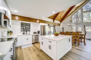 Kitchen | Dining Area | 1st Floor | Newly Updated (2024)