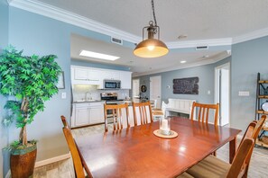 Dining Area | Kitchen | Central A/C
