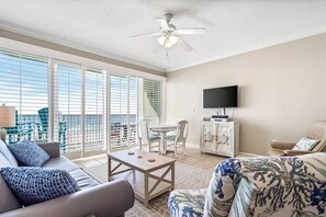 Gulf front living room