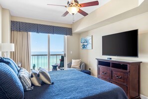 Gulf front master bedroom