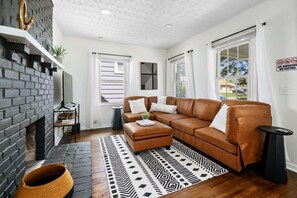 Living Room with Smart TV