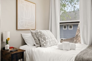 Bedroom with Desk