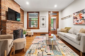 Living Room with Smart TV