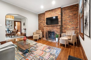 Living Room with Smart TV