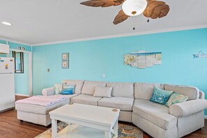 This Open Living Area welcomes you right into your Summer Vacation Home!