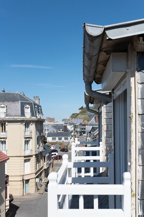 Vue depuis le balcon de la chambre double