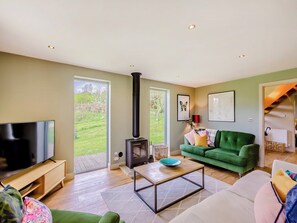 Open plan living space | Silver Birch Lodge, Norwood, near Harrogate