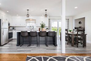 Kitchen and dining area,main floor