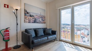 Our living area is full of natural light and with a city view #portugal #apartment #lovely