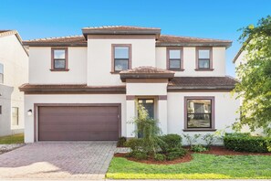 Property Exterior | Keyless Entry | 2-Story Home