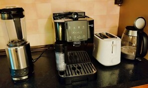 Kaffe och/eller kaffebryggare