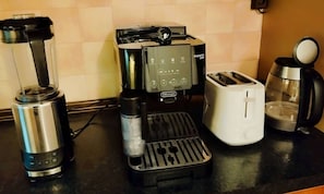 Kaffe och/eller kaffebryggare