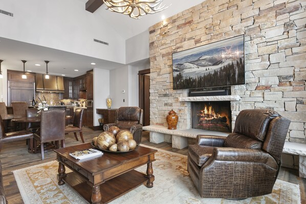Furniture, Indoors, Living Room, Home Decor, Fireplace