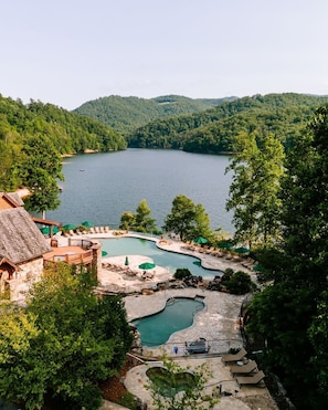 Community Pools in Walking Distance