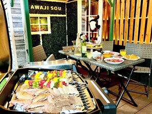 Private BBQ Deck