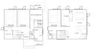 ・[Floor plan] Floor plan of the facility's 1st and 2nd floors