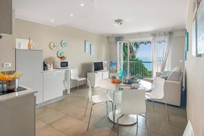 Kitchen and dining area