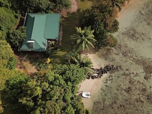 Aerial view of property. 
