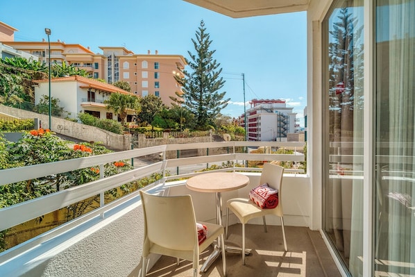 Balcony with garden view