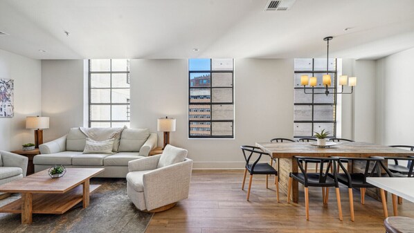 Cozy Living Room and Dining Area