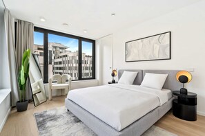 Restful nights guaranteed in our tranquil bedroom haven.
