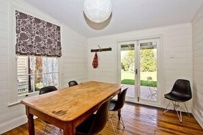 Lovely sunny dining area