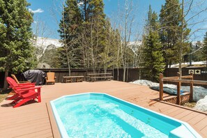 On site hot tub