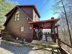 Entrance to the cabin