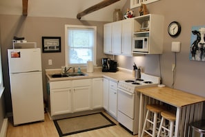 Ample kitchen and cooking space