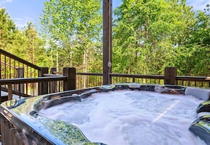 Bain à remous extérieur