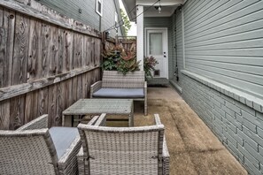Backyard seating