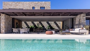 Activities, Balcony / Terrace / Patio, Building Exterior, Main Entrance, Pool, Spring, Summer