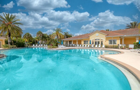 Inviting pool: perfect oasis for relaxation, refreshing dip.